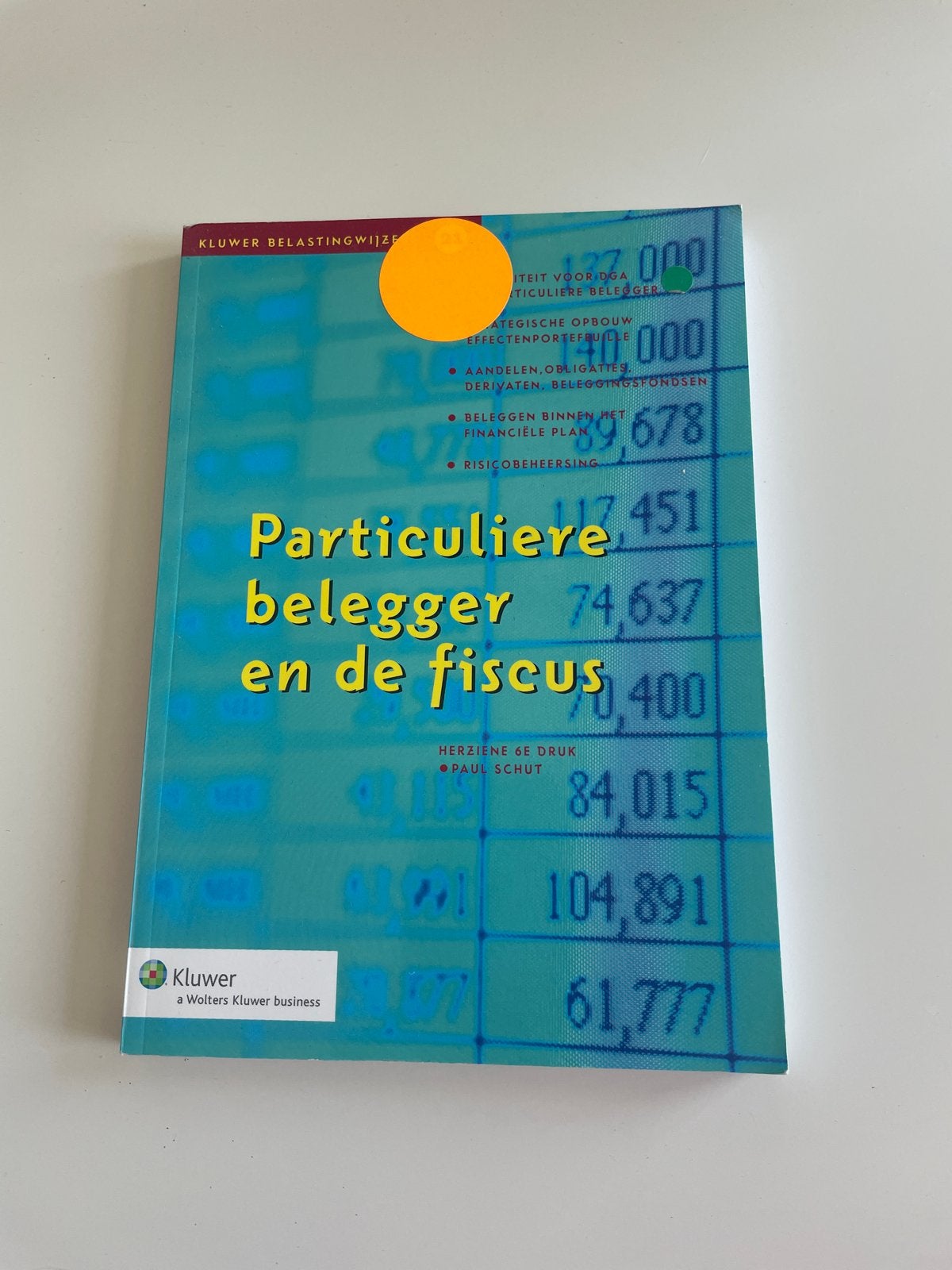 Particuliere belegger en de fiscus - Paul Schut, Boeken, Ophalen of Verzenden, Gelezen, Nederland
