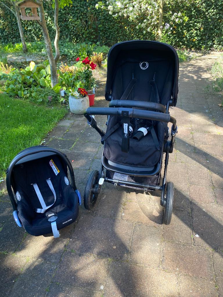 Kinderwagen, Kinderen en Baby's, Kinderwagens en Combinaties, Ophalen, Bugaboo, Zo goed als nieuw, Combiwagen