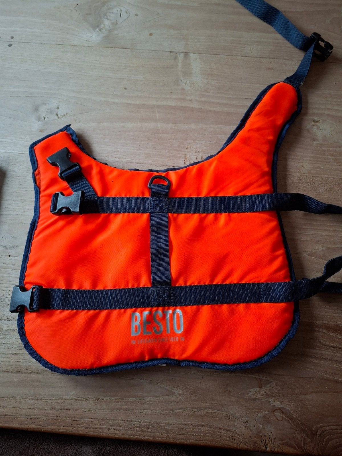 Besto Hondenzwemvest, Dieren en Toebehoren, Hondenkleding, Ophalen of Verzenden, Zo goed als nieuw, Hondenzwemvest, S