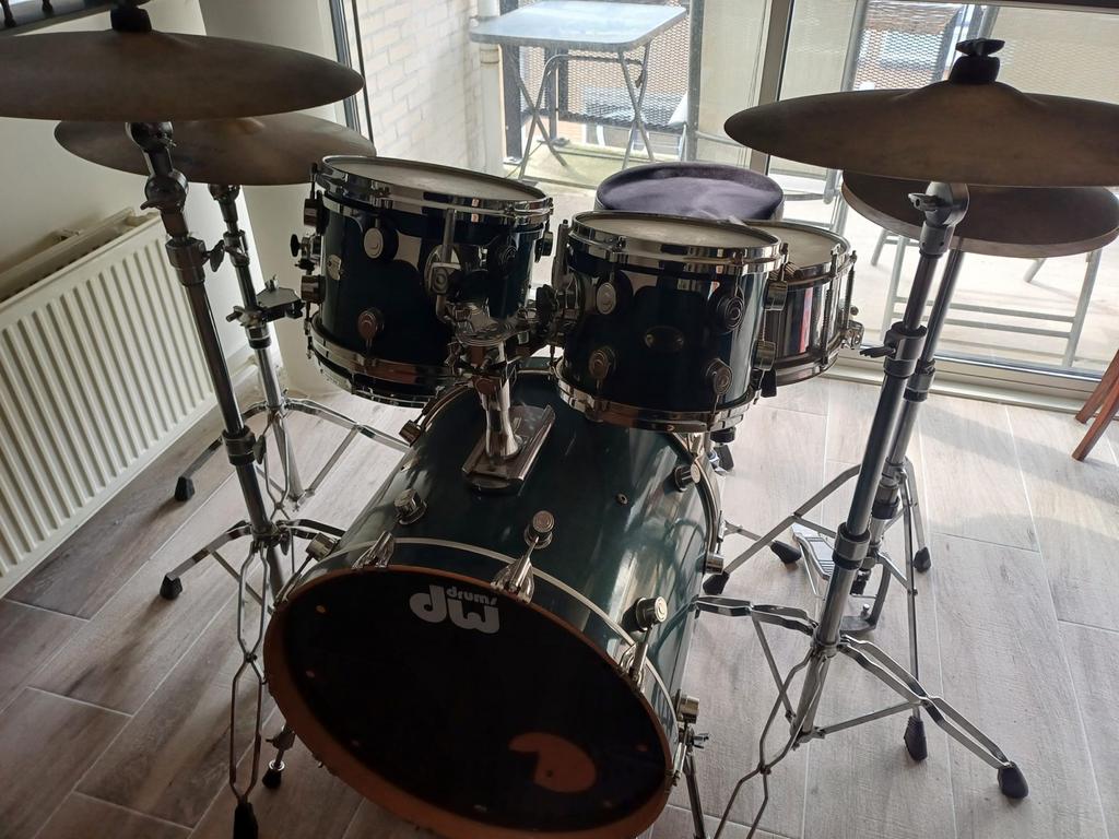 Drum Workshop DW met hardware, Muziek en Instrumenten, Ophalen, Gebruikt, Overige merken