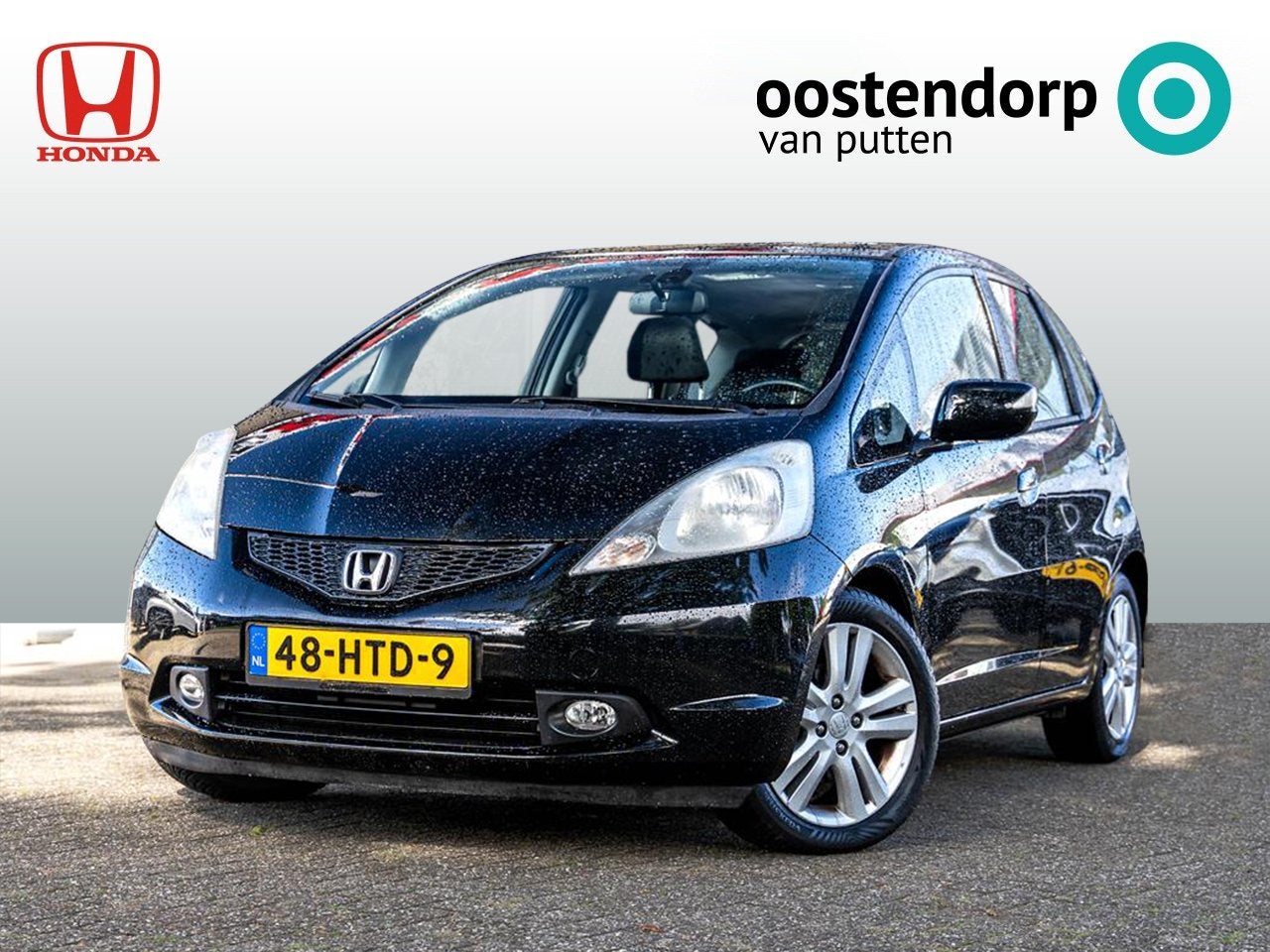 Honda Jazz 1.4 Exclusive | NL auto | Climate Control | Cruis, Auto's, Keurmerk '100% Onderhouden', Zwart, 4 cilinders, Zwart