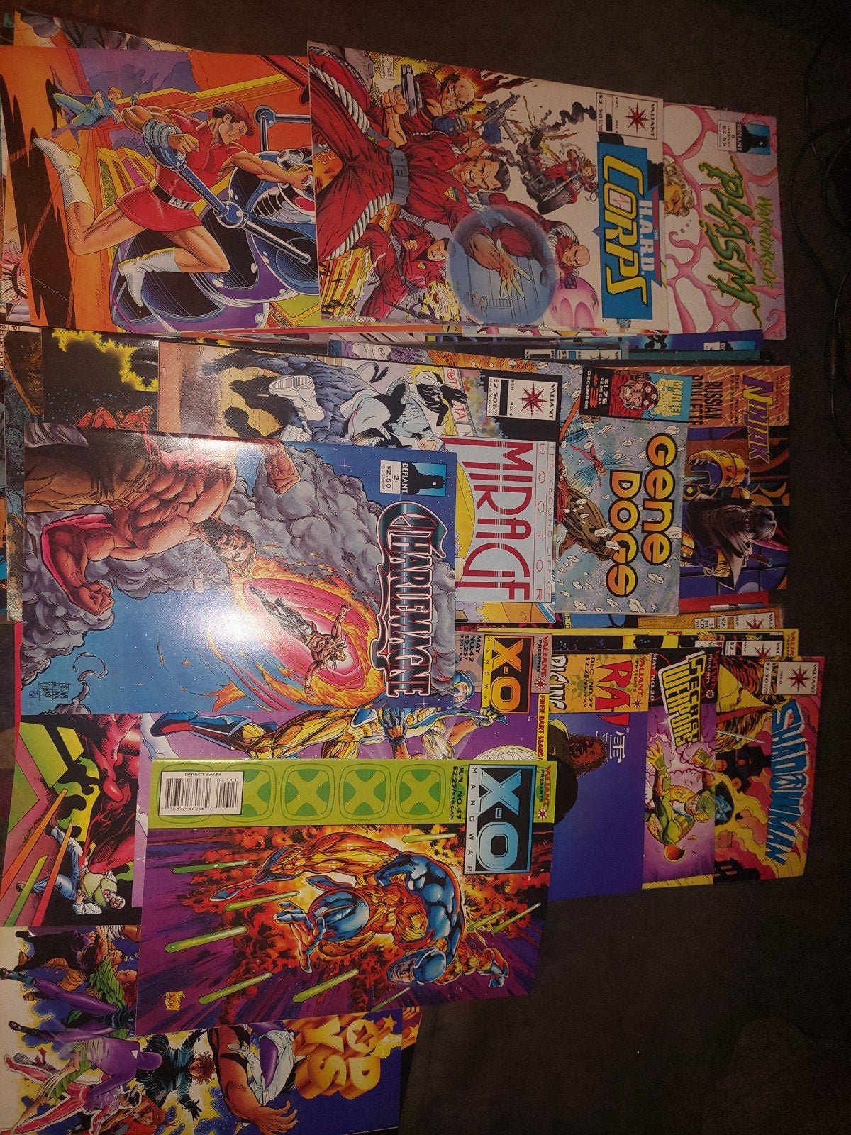 Een doos vol Amerikaanse comics, Meerdere comics, Ophalen of Verzenden, Zo goed als nieuw, Amerika