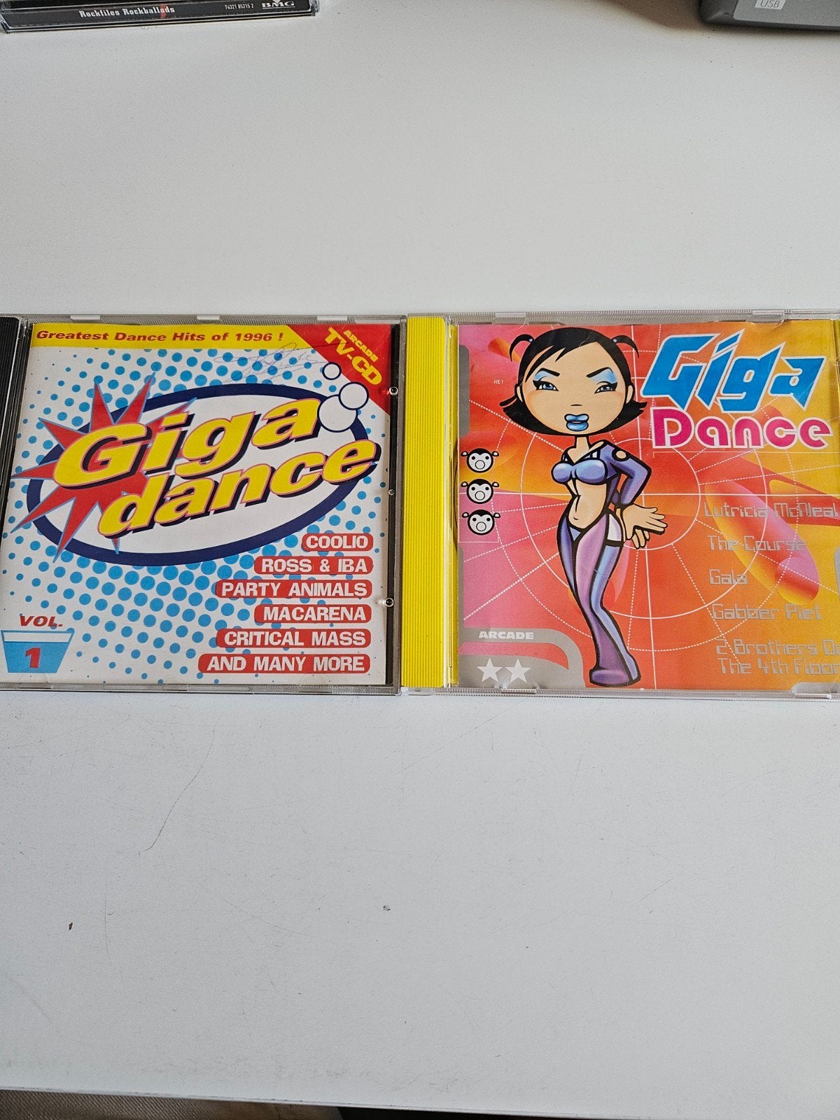 Giga Dance CD's - Greatest Dance Hits of 1996! (2 stuks), Ophalen of Verzenden, Zo goed als nieuw, Dance, Verzamelalbum