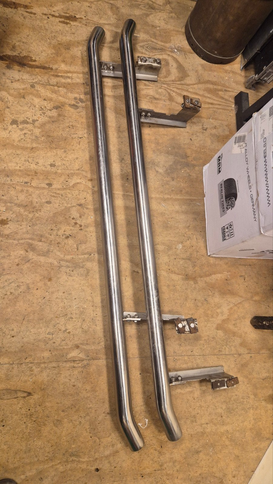 RVS Sidebars voor Ford Transit Connect, Ophalen