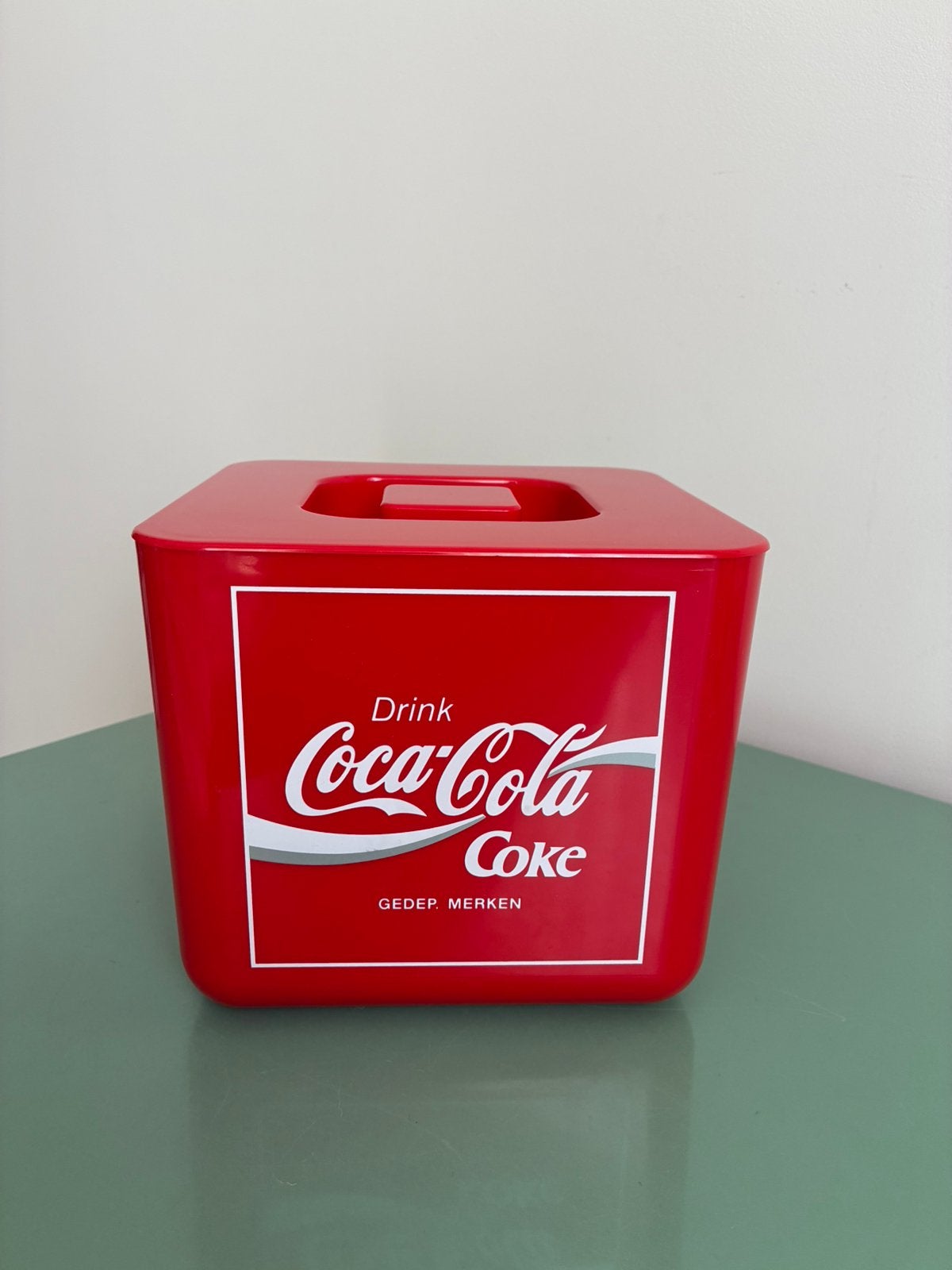 original, square Coca-Cola ice bucket by Supadry ‘80, Ophalen of Verzenden, Huis en Inrichting