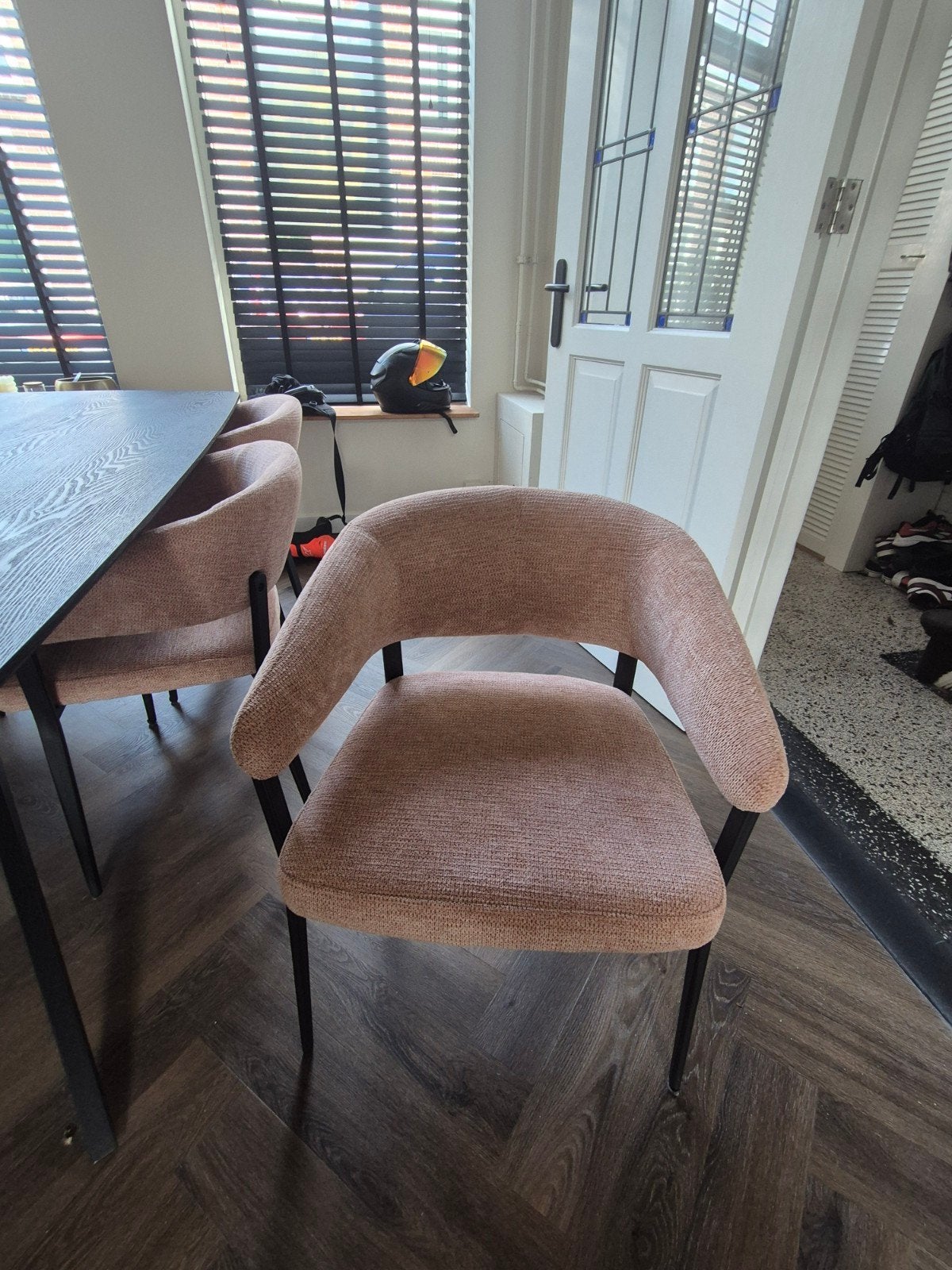6x Eetkamerstoelen - Zo goed als nieuw, Ophalen, Overige kleuren, Zo goed als nieuw, Metaal