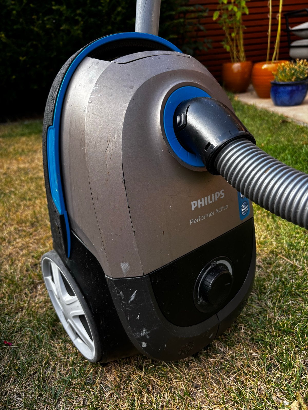 Philips Performer Active stofzuiger met 10 microvezel zakken, Witgoed en Apparatuur, Stofzuigers, Inclusief accessoires, Gebruikt