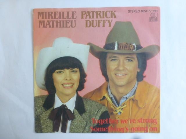 Mireille Mathieu/Patrick Duffy. Together we 're strong/ Some, Ophalen of Verzenden, Gebruikt, Pop