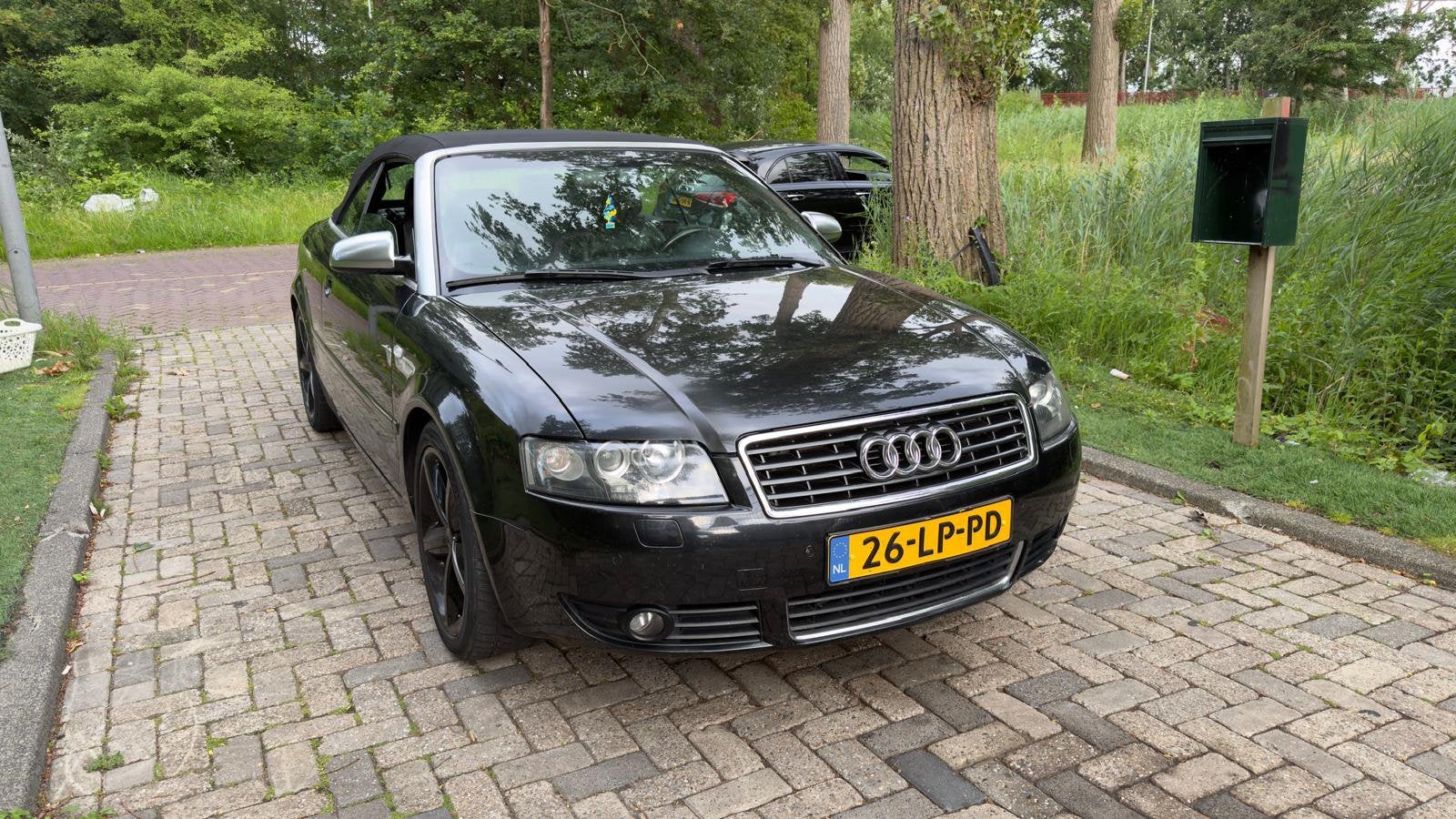 Audi A4 3.0 V6 162KW Cabrio AUT 2003 Zwart, Ophalen of Verzenden