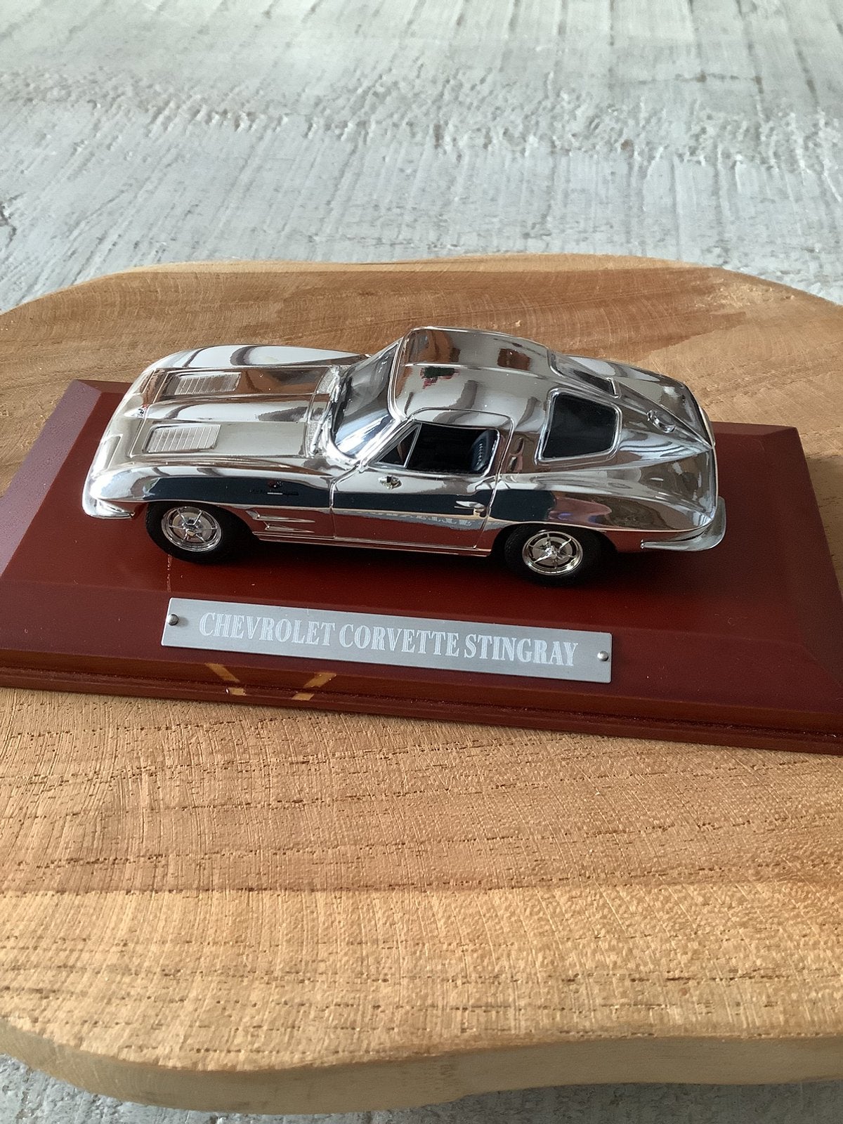Modelautomerk Chevrolet Corvette stingray 11 cm, Hobby en Vrije tijd, Modelauto's | 1:24, Ophalen, Nieuw