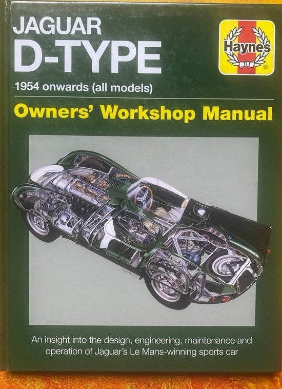 Jaguar D-Type Owners' Workshop Manual - Haynes Hardcover, Ophalen of Verzenden, Zo goed als nieuw, Overige merken