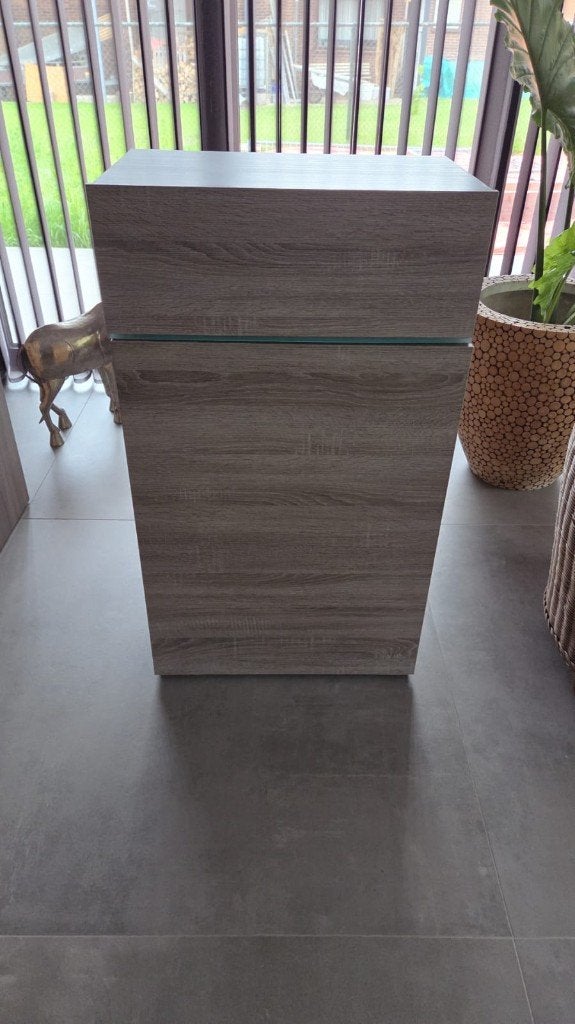 Kastje met lade en legplanken, Ophalen, 1 of 2 laden, 100 tot 150 cm, 50 tot 100 cm