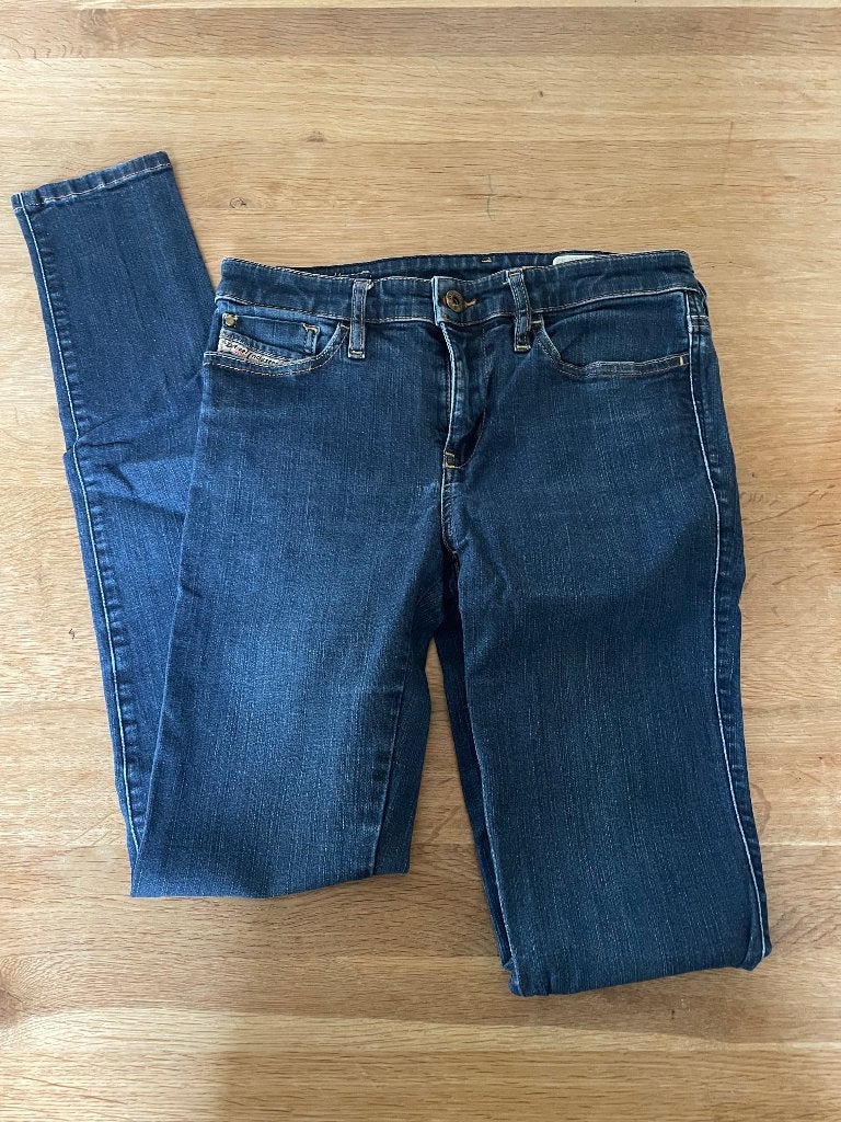 Diesel spijkerbroek skinzee, Blauw, Ophalen of Verzenden, Zo goed als nieuw, Diesel
