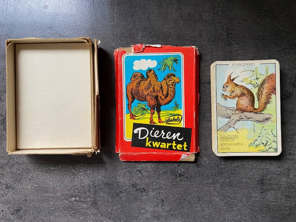Diabolo Dierenkwartet, Verzamelen, Ophalen of Verzenden, Gebruikt, Kwartet(ten)