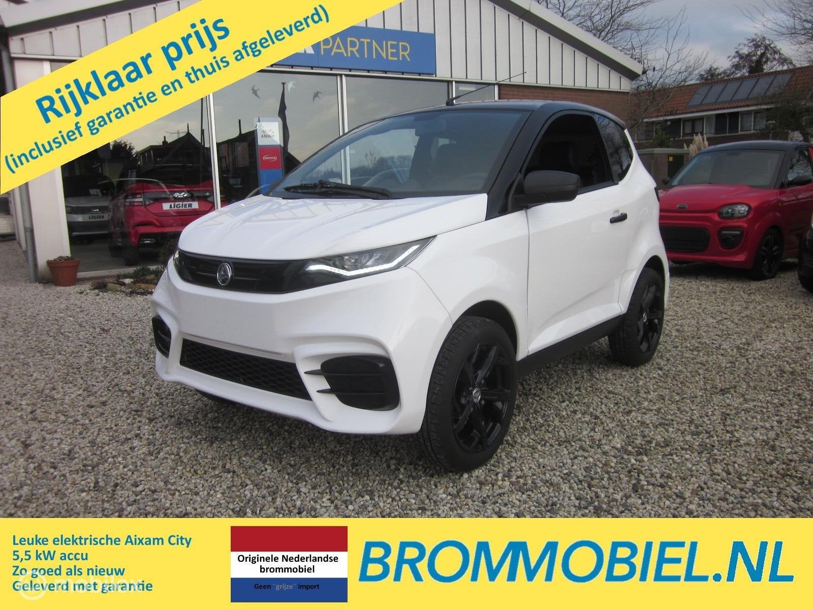Aixam eCity Sport 5.5 elektrische brommobiel, Gebruikt, Overige merken