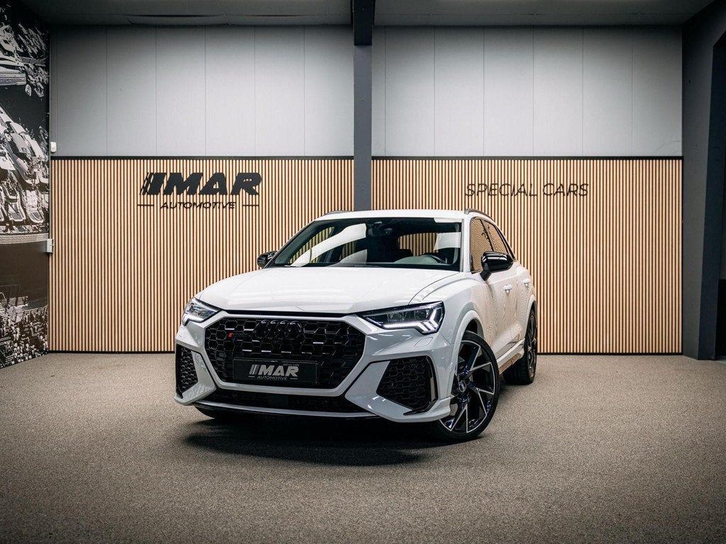 Audi RSQ3 TFSI | Carbon | Elek. stoelen | Camera | stoel ver, Automaat, Gebruikt, Automatische klimaatregeling, Wit