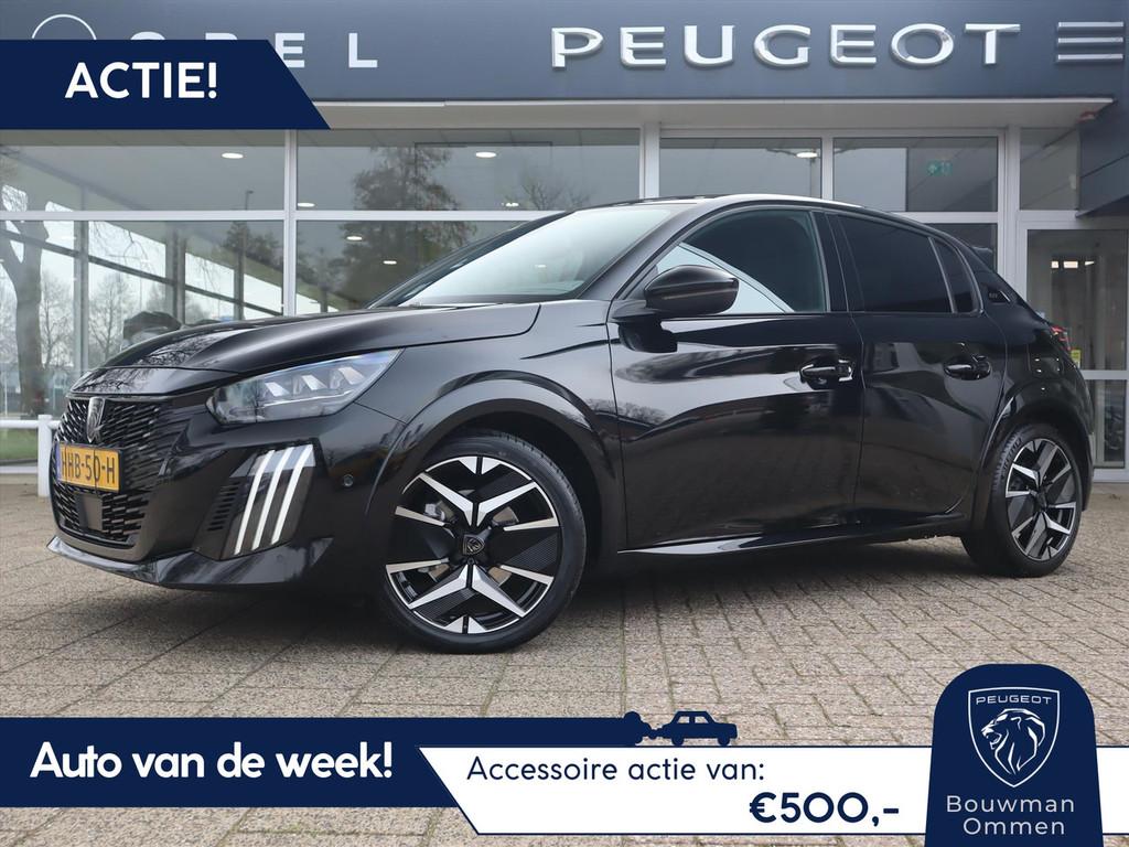 Peugeot 208 *Auto van de Week* GT HYBRID 145pk e-DCS6 automa, Automaat, 145 pk, Gebruikt, 1199 cc