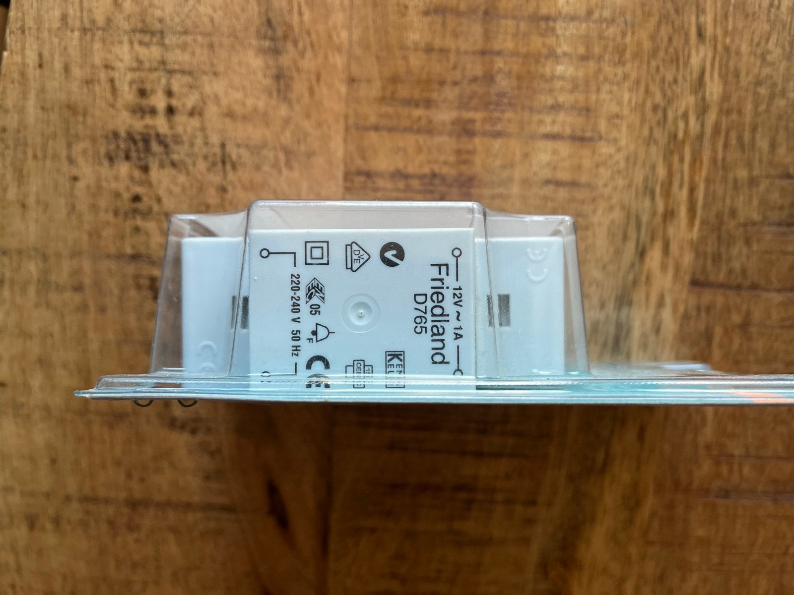 Friedland D765 Transformator 12V 1A voor deurbel/gong, Ophalen, Nieuw, Overige merken, Omvormer