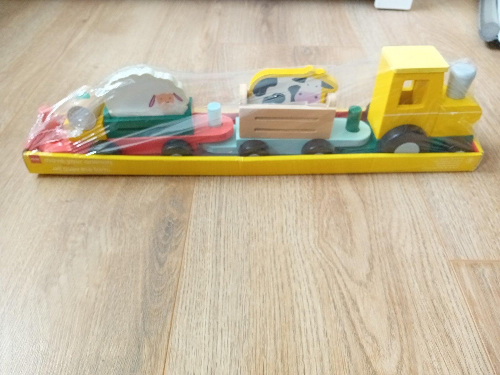 Gratis speelgoedtrein met dieren - Nieuw in verpakking, Ophalen, Nieuw, Overige typen, Met wieltjes