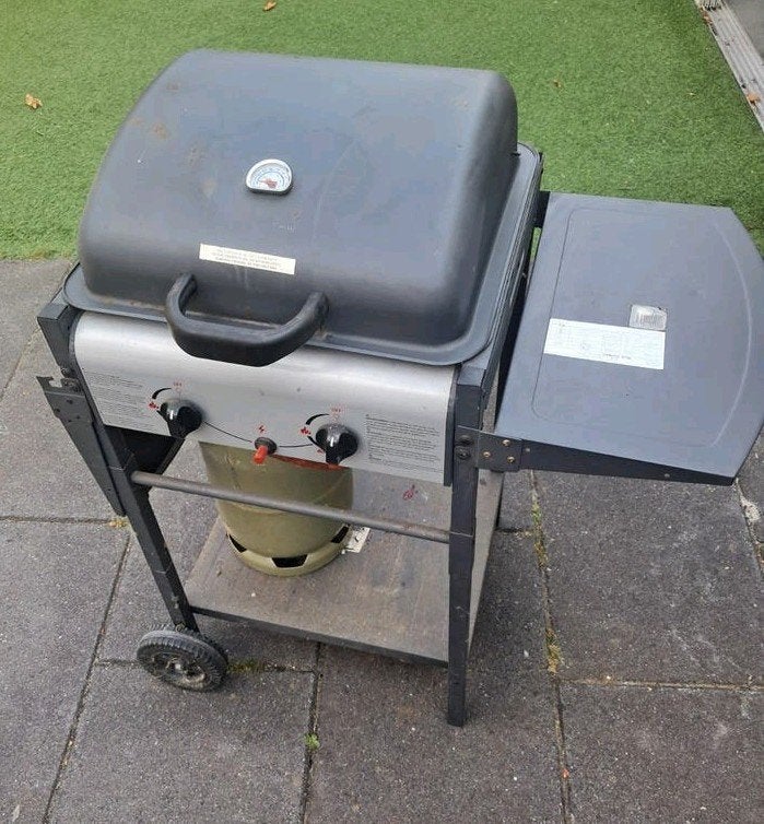 Gas bbq, Ophalen, Gebruikt