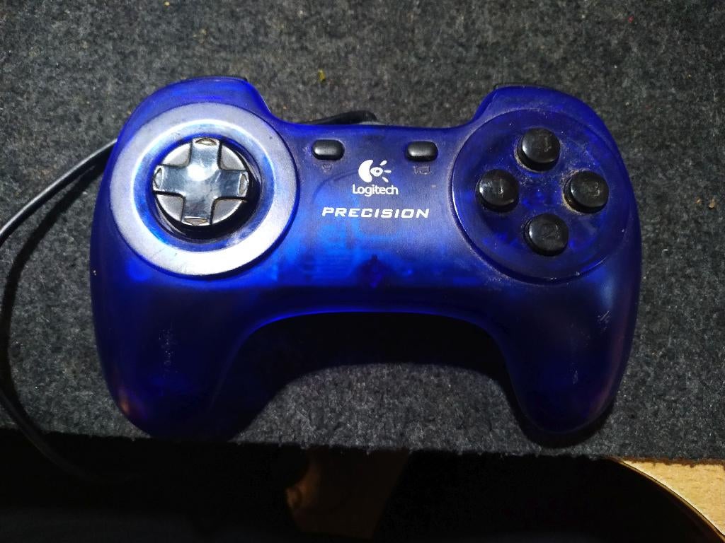 Logitech Precision Gamepad, Ophalen of Verzenden, Gebruikt, Logitech