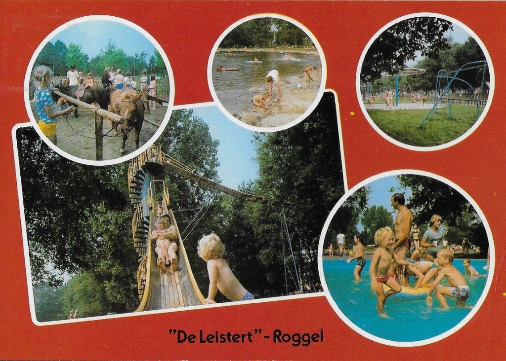 Roggel camping de leistert ongelopen ansichtkaart ( a600 ), Ophalen of Verzenden, 1980 tot heden, Gelopen