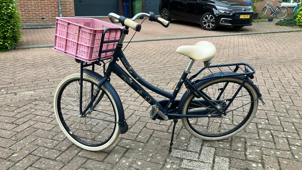 Sparta transportfiets 24 inch, Fietsen en Brommers, Fietsen | Dames | Damesfietsen, Ophalen, Terugtraprem, Sparta, Gebruikt