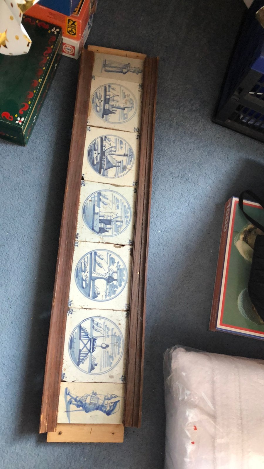Oude 17de eeuws antieke tegeltjes, Ophalen of Verzenden