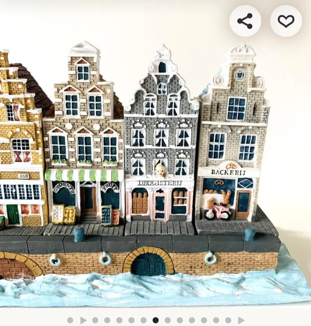 Blokker Grachtenpandjes Jubileumserie "Steengoed" Nieuw, Verzamelen, Ophalen