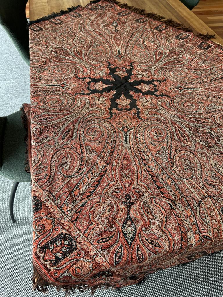 Oud Indisch tafelkleed, Ophalen of Verzenden