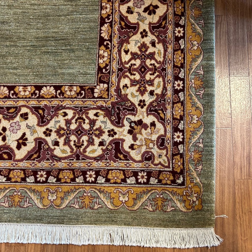 perzisch tapijt ziegler - 281 x 202 cm – vloerkleed, TTM Wonen, Meubels – (Perzische) Tapijten en Woonaccessoires, Geel, Taag 63, 2491 CS, Den Haag (Forepark)