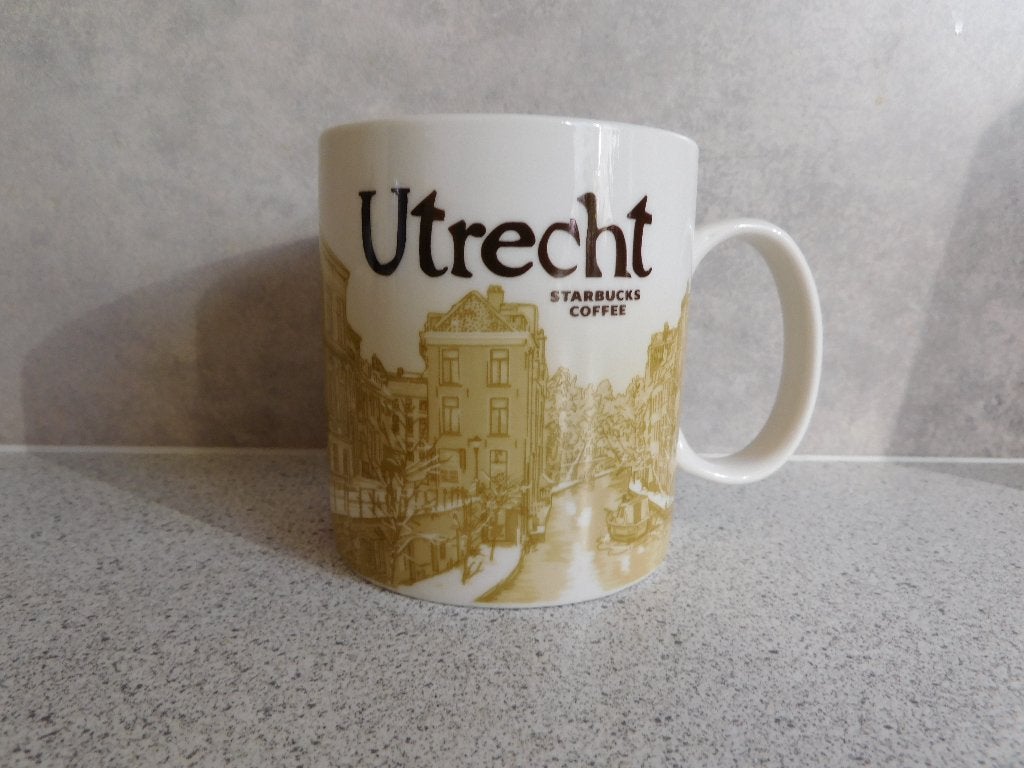 Mok 473 ml. 2012 Utrecht Collector Series  Starbucks, Zo goed als nieuw, Overige stijlen, Starbucks, Porselein