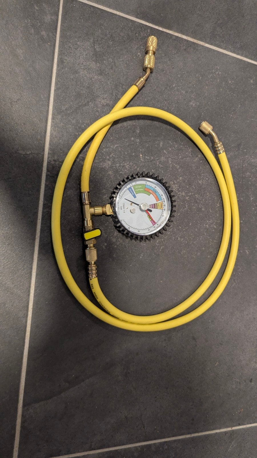 Airco vulset met manometer, Ophalen of Verzenden, Wandairco, 3 snelheden of meer