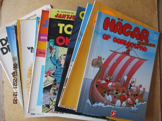 adv4967 diverse stripboeken 3, Eén stripboek, Ophalen, Gelezen