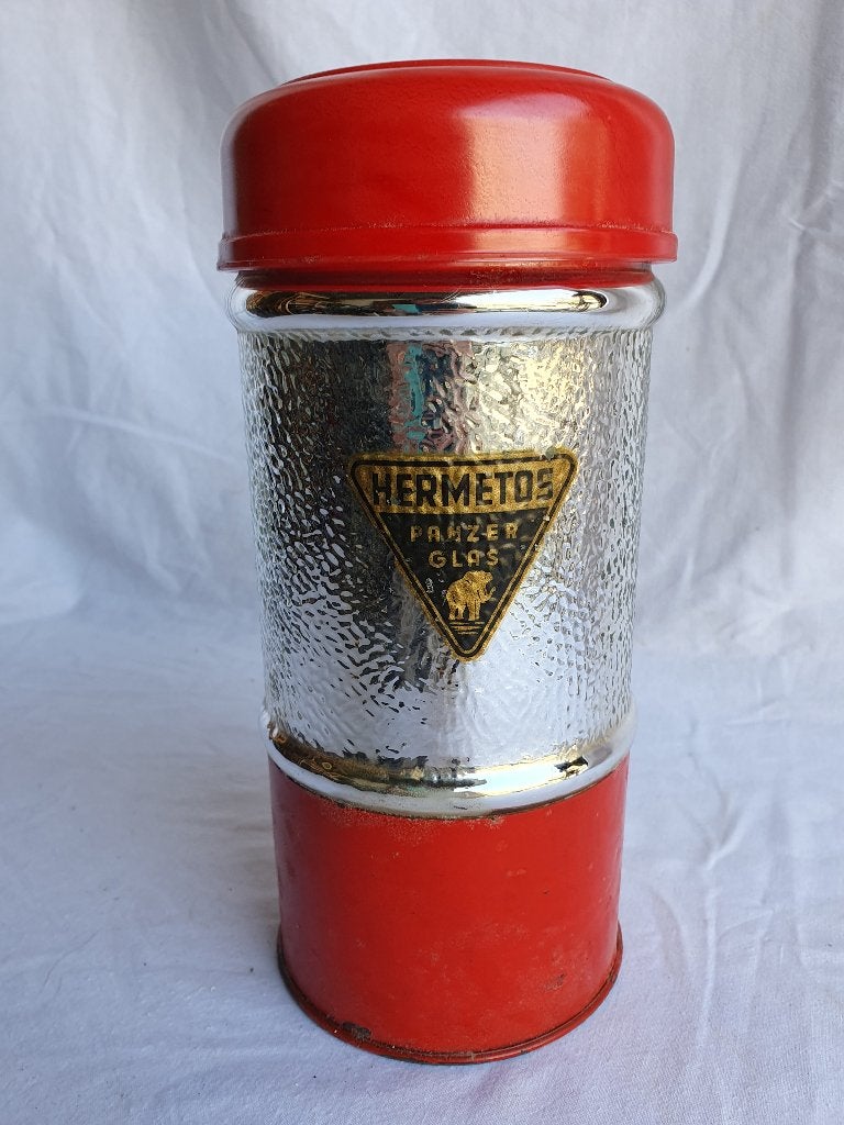 Retro vintage thermosfles Hermetos, Ophalen of Verzenden, Huis en Inrichting