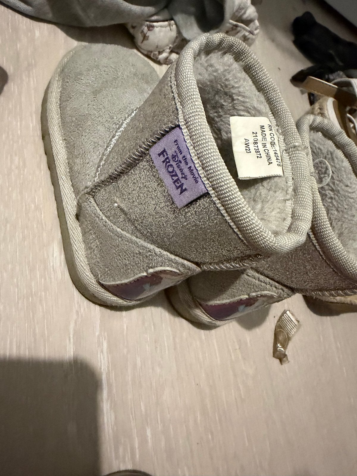 Frozen laarsjes voor meisjes - maat 23, Ophalen of Verzenden, Gebruikt, Meisje, Laarsjes