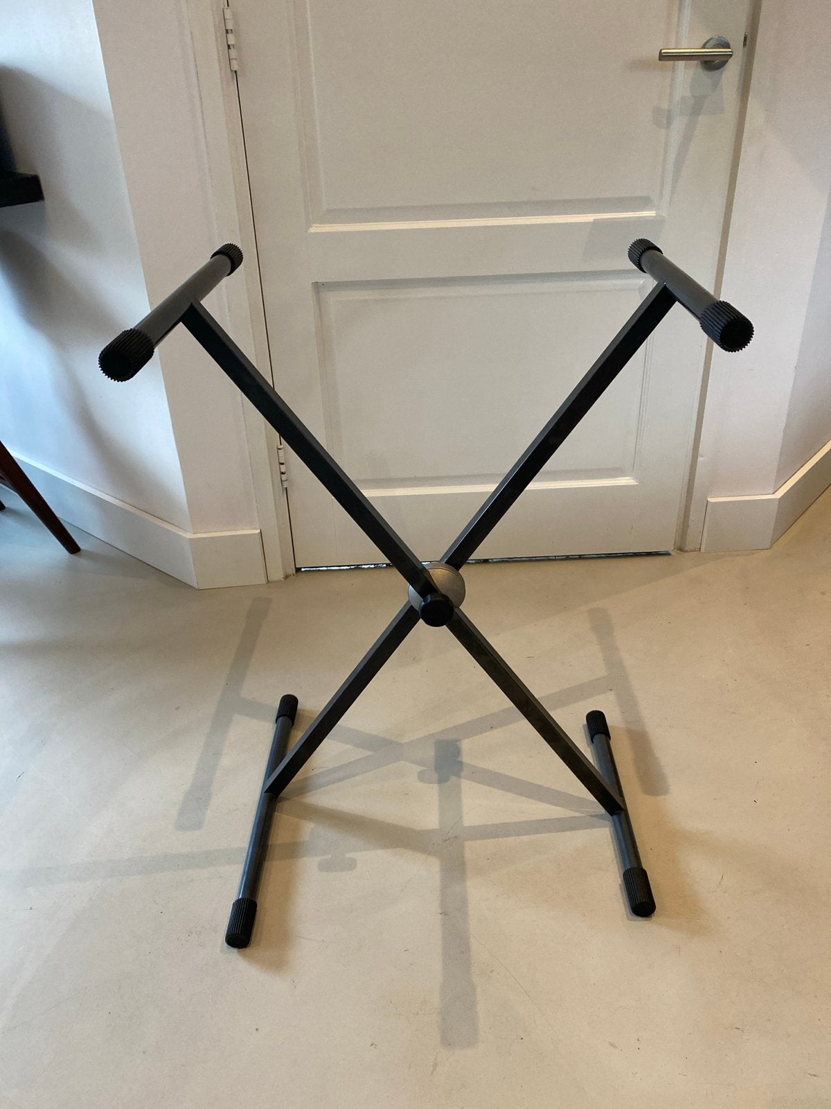 Keyboardstandaard - Zwart X-model, Muziek en Instrumenten, Ophalen, Zo goed als nieuw, Instrumentstandaard, Keyboard of Synthesizer
