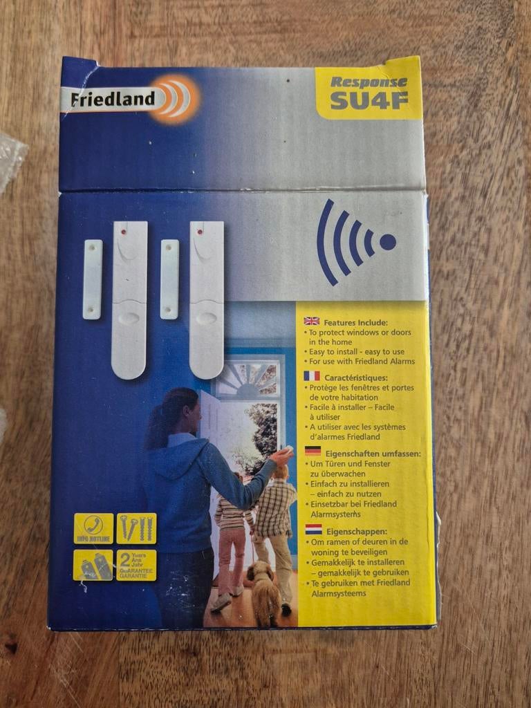 2 Friedland magneetcontactsensoren, Detector, Sensor of Melder, Raam of Deur, Nieuw, Ophalen of Verzenden