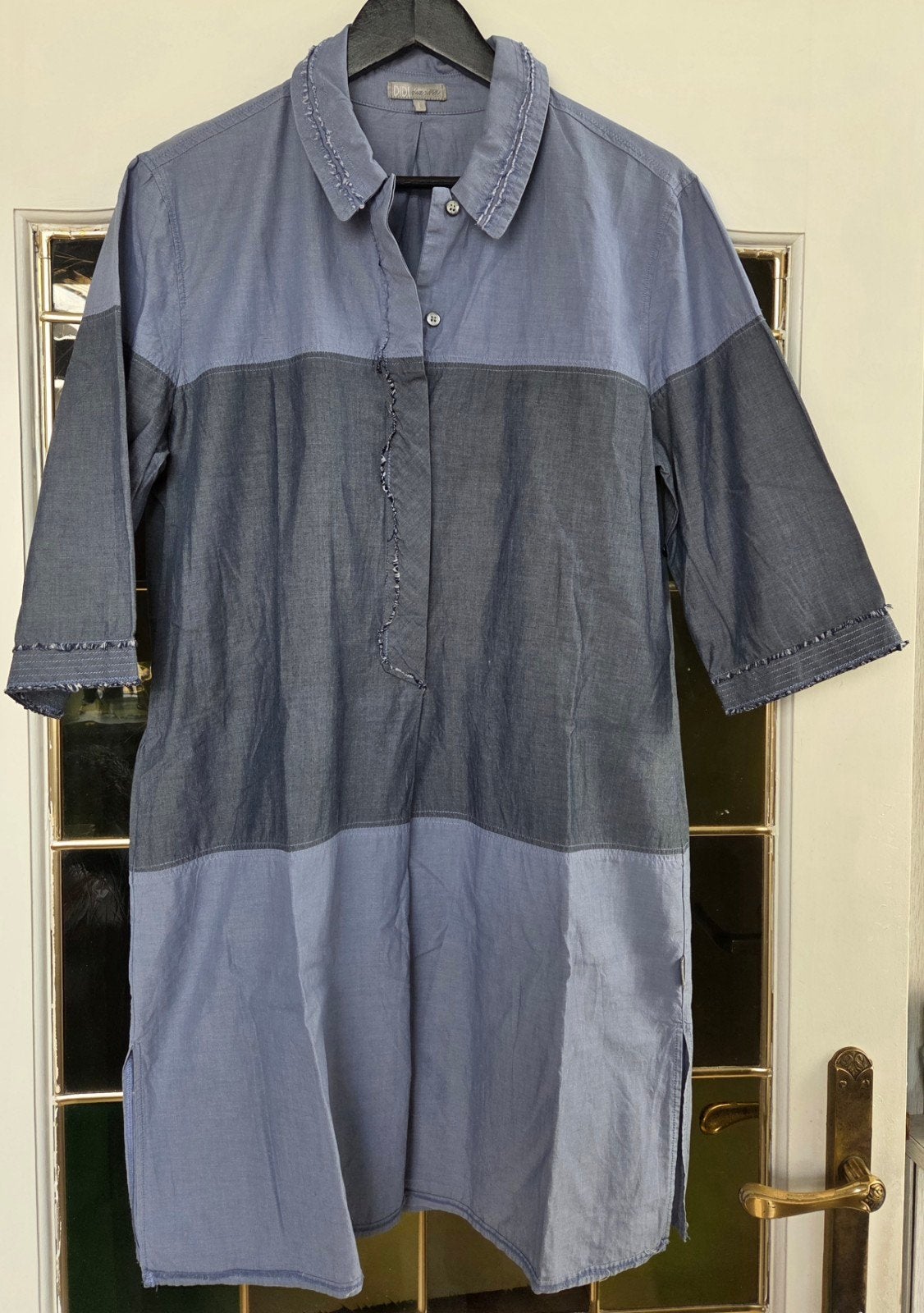 Didi jurk van luchtig katoen - Maat L- nieuw, Kleding | Dames, Maat 38/40 (M), Blauw, Nieuw, Didi