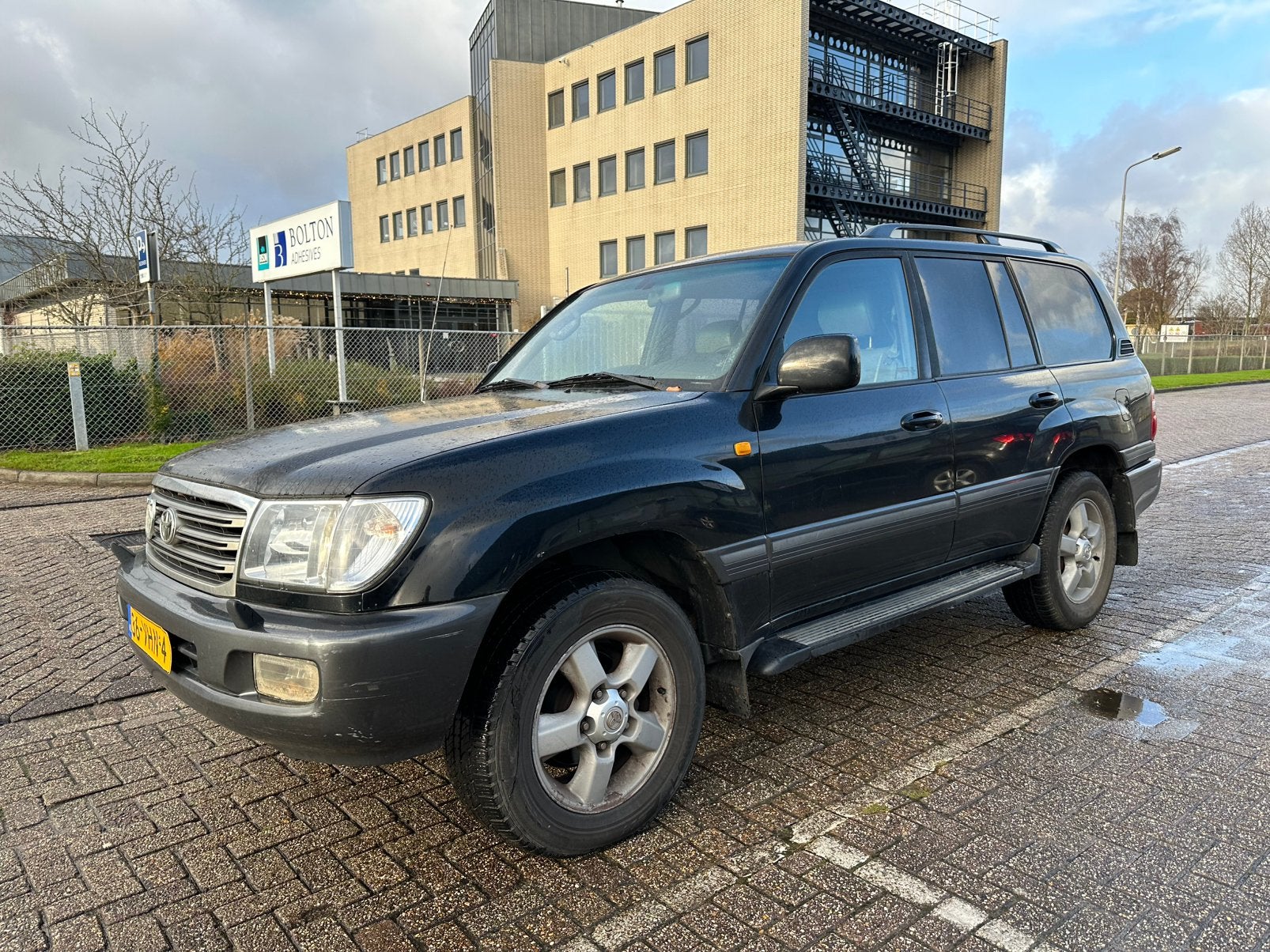 Toyota Land Cruiser 4.2 TD 2003 MARGE!, Auto's, Beige, Zwart, Leder, Diesel