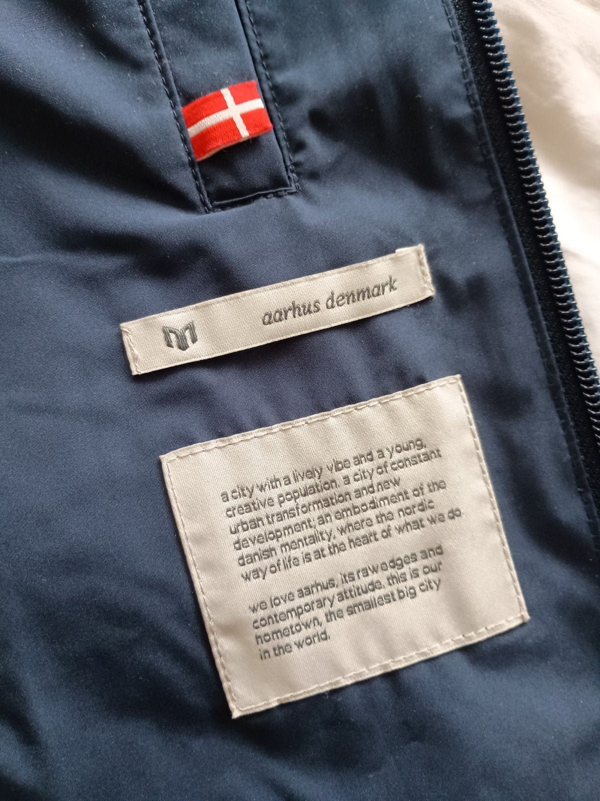 Minimum Aarhus Denmark klassieke regenjas - donkerblauw, €35, Ophalen of Verzenden, Zo goed als nieuw, Minimum Aarhus Denmark