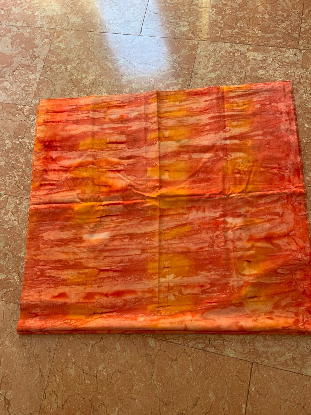 Oranje lap, Hobby en Vrije tijd, 120 cm of meer, Nieuw, Oranje, Ophalen of Verzenden