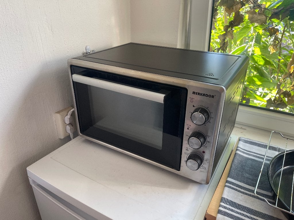 Merkador Vrijstaande Oven 40L, Witgoed en Apparatuur, Ovens, Ophalen, Minder dan 45 cm, Hete lucht, Heteluchtoven