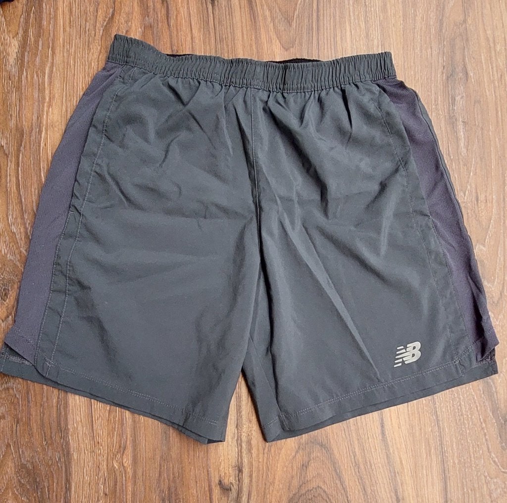 New Balance sportbroek - grijs, New Balance, Ophalen of Verzenden, Zo goed als nieuw, Grijs