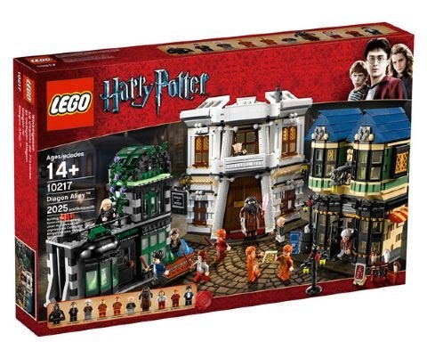 Lego Harry Potter Diagon Alley nr 10217, Lego, Lego, Lego, Ophalen of Verzenden