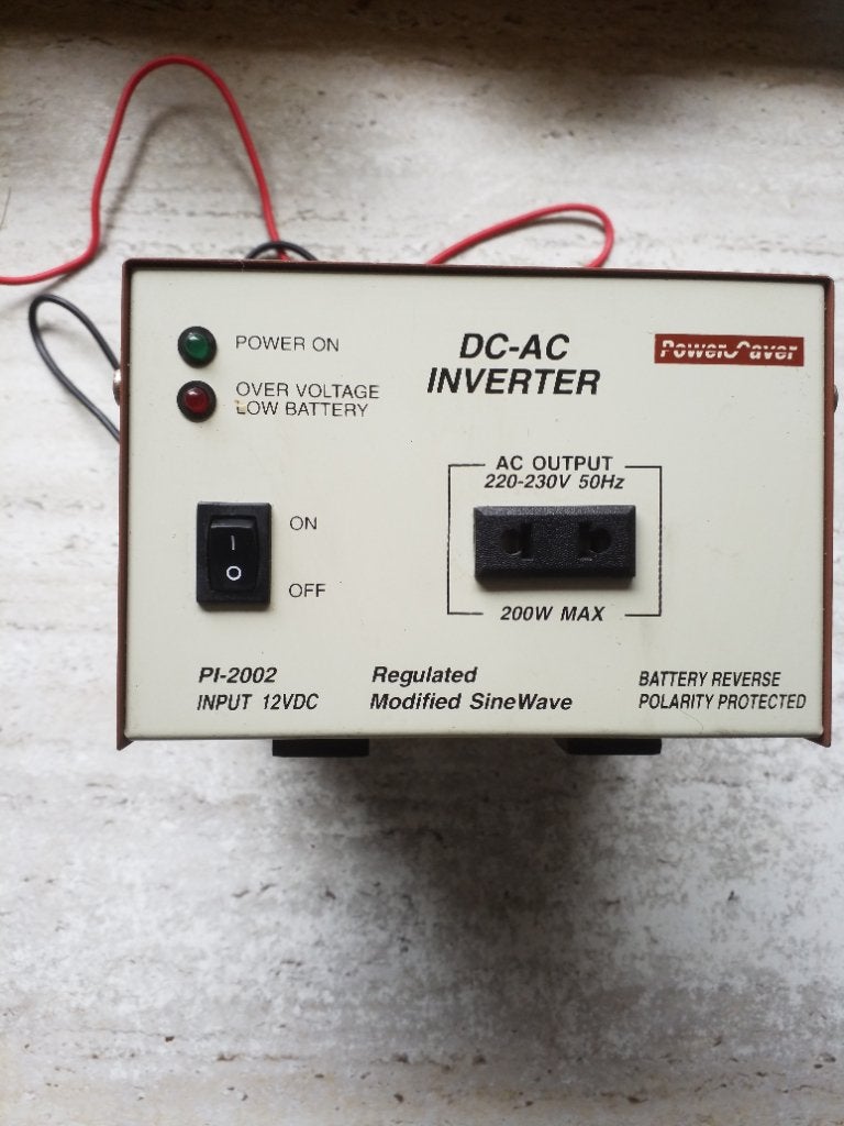 Omvormer  200 Watt  max, Ophalen of Verzenden, Gebruikt