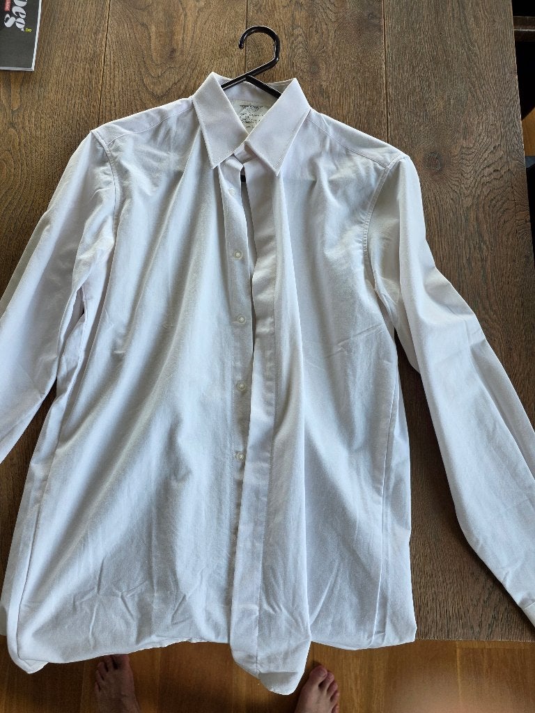 KL GLT Overhemd – wit – Lange Mouw – Maat 38-4, Ophalen of Verzenden, Landmacht, Nederland, Kleding of Schoenen