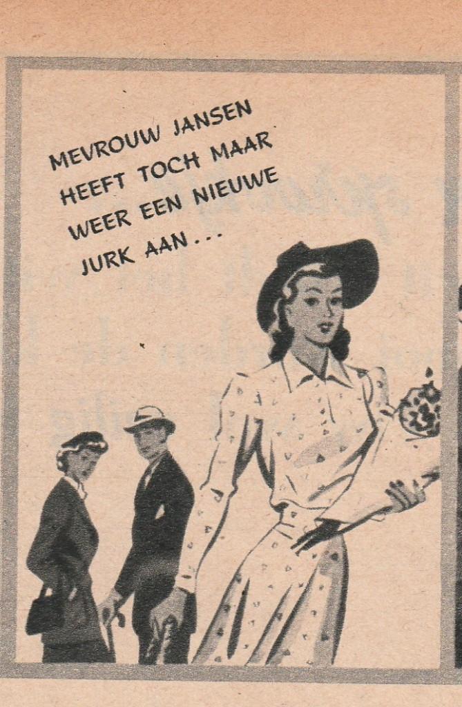 Retro reclame 1950 Castella Nijmegen wasmiddel deftige dame, Verzamelen, Verzenden, Overige typen
