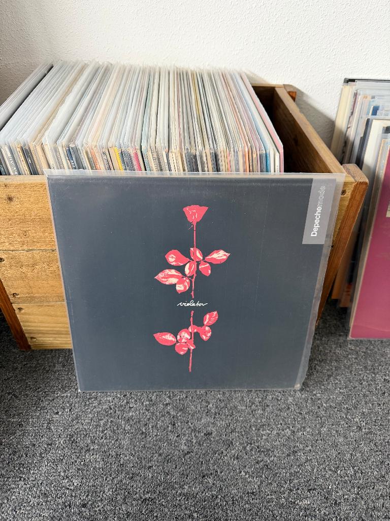 Depeche Mode - Violator- LP Unofficial roze, Ophalen of Verzenden, 1980 - 1989, Gebruikt, 12 inch