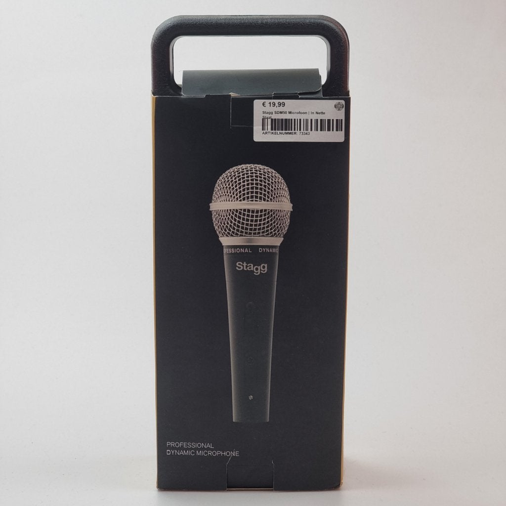 Stagg SDM50 Microfoon | In Nette Staat, Muziek en Instrumenten, Microfoons, Stagg, Zo goed als nieuw, Support@stagg.com, Doylestown, PA 18901
USA